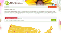 Desktop Screenshot of alltheflorists.com